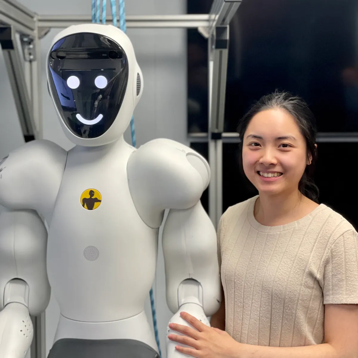 An engineer working alongside a humanoid collaborative robot (Photo: Nicholas-halodi via Wikimedia Commons)